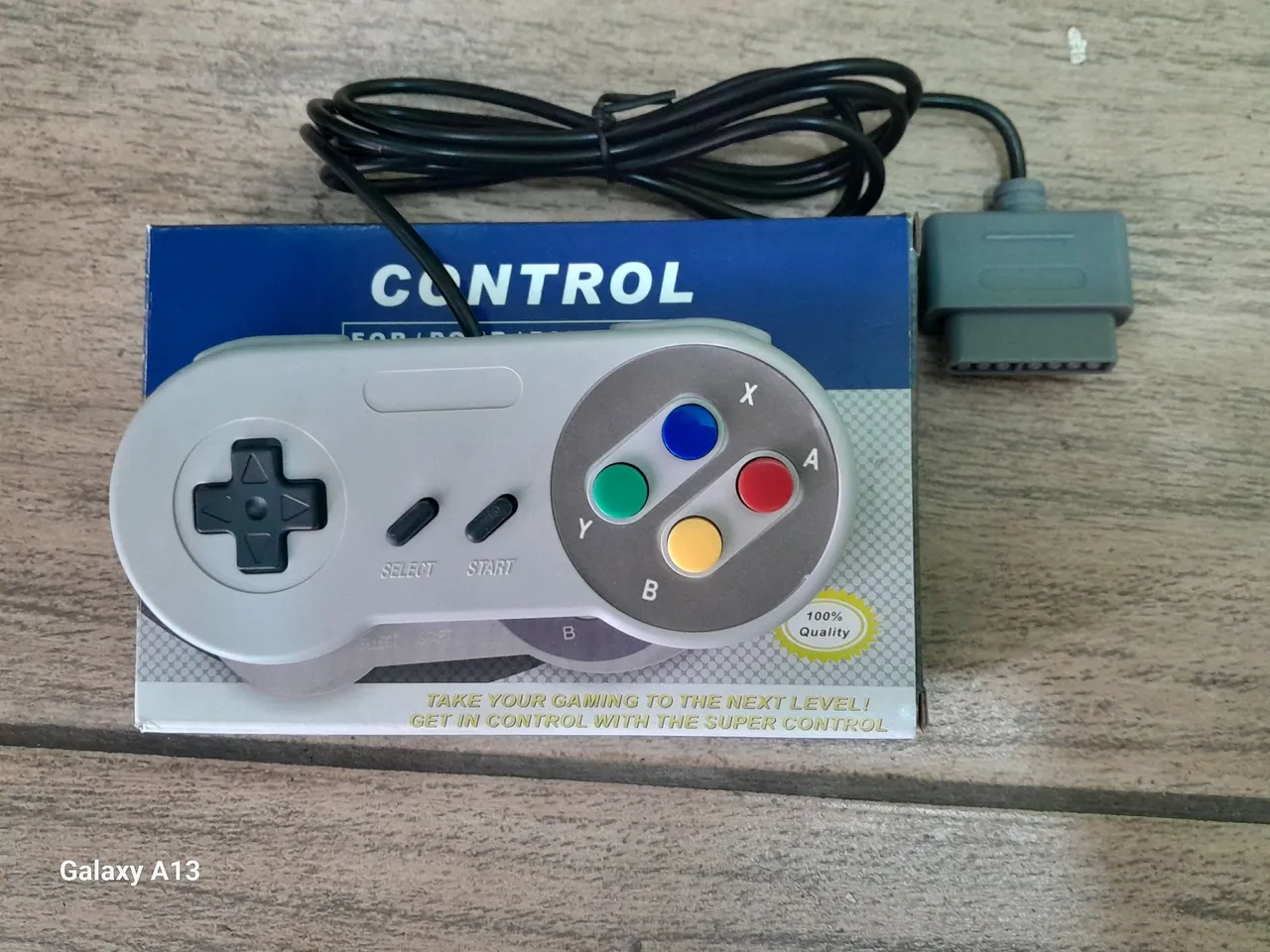 Controle super Nintendo novo aceito cartão de crédito Cel 19- * whats