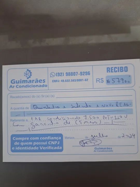 Ar condicionado Economico com garantia em DOBRO 6 meses - Foto 5