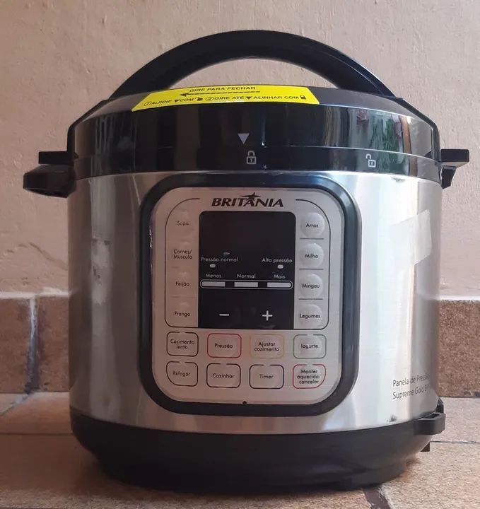 Panela de Pressão Britânia Supreme 900W - Foto 6