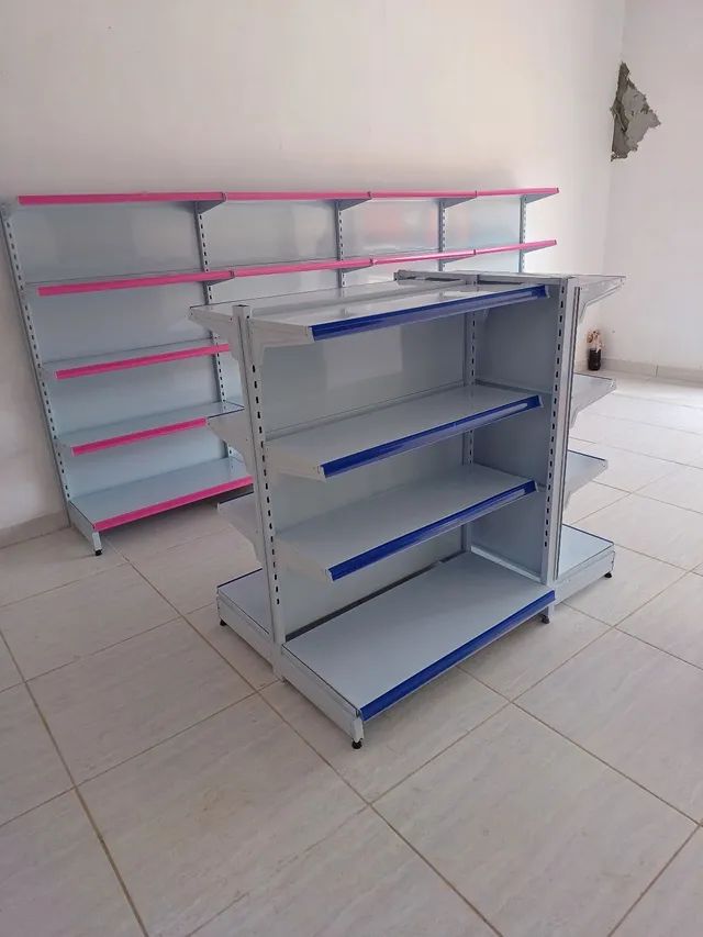 Mini porta pallet expositor de bebidas e gondolas pra supermercados distribuidora - Foto 3
