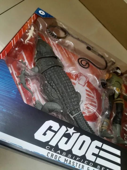 Croc master e fiona gijoe classified lacrado e novo hasbro - Foto 3