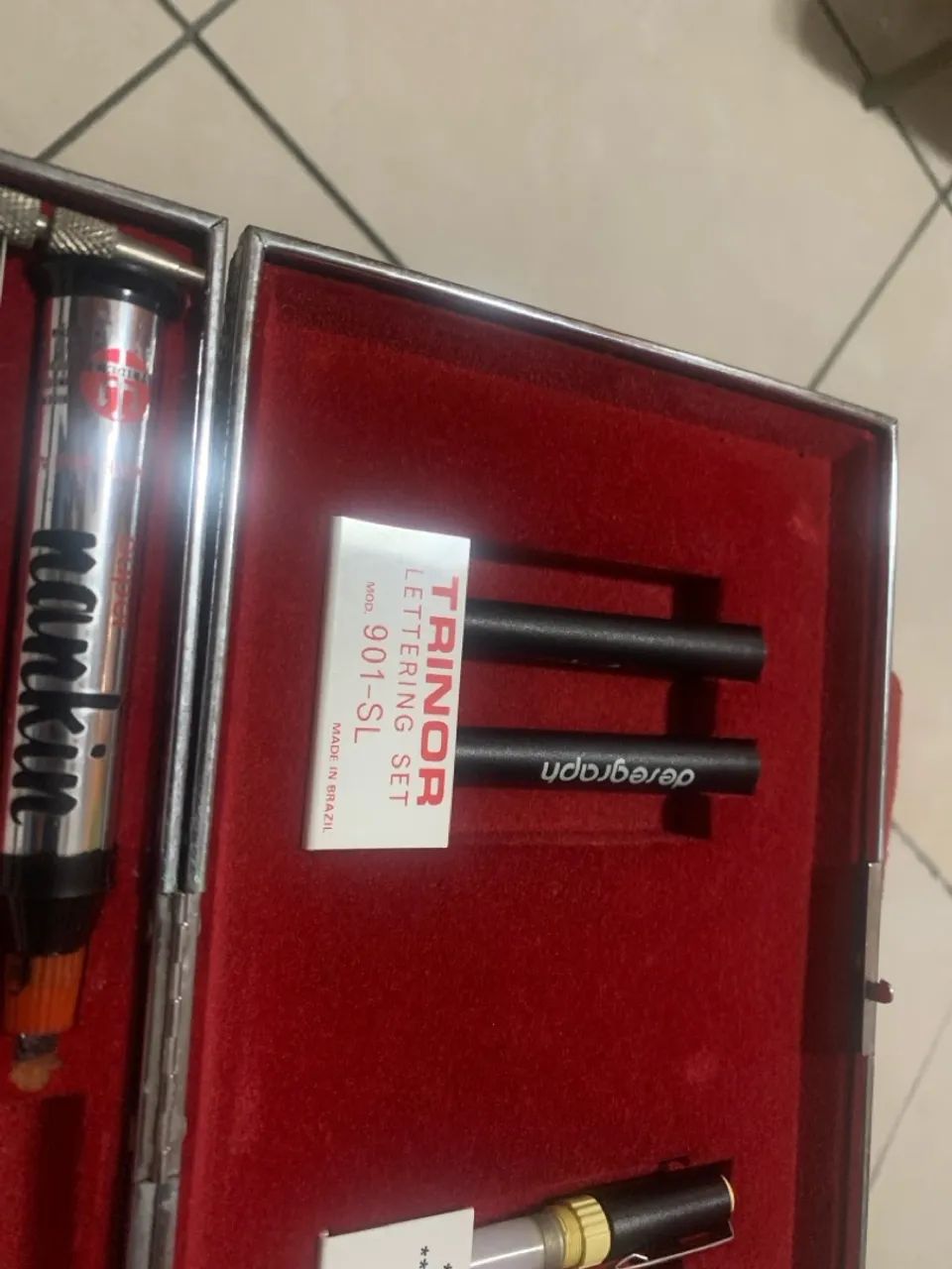 Leia descrição. Normógrafo impecável - Foto 2