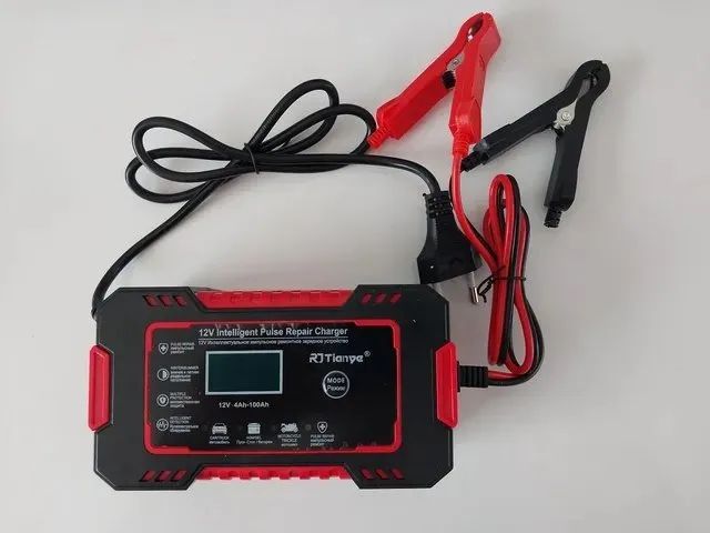 Carregador para Bateria de Carro, Moto e Caminhonete + Entrega 