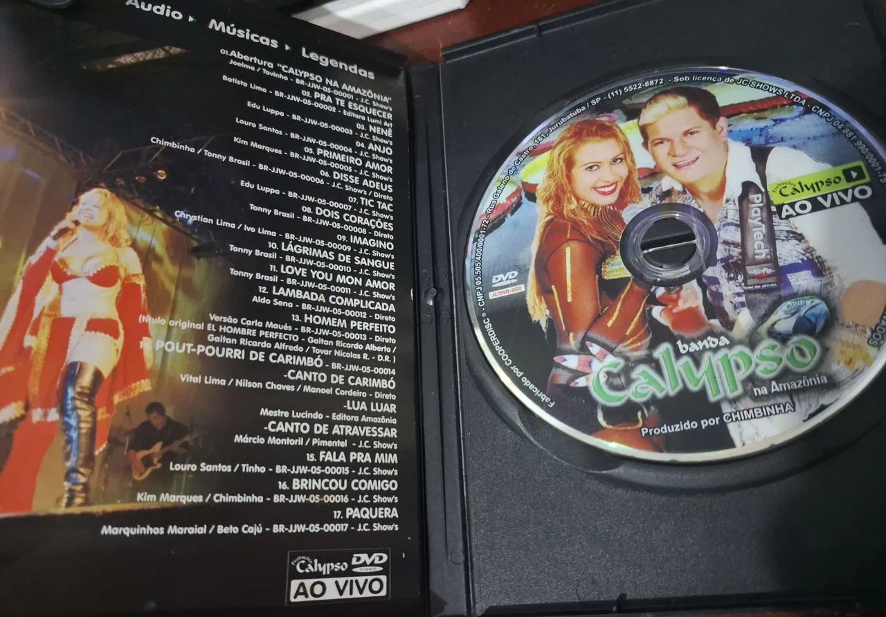 DVD Banda Calypso na Amazônia - Foto 2