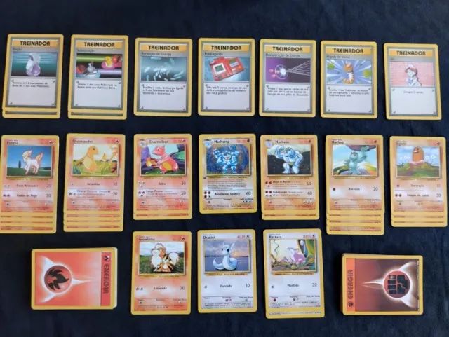 Pokémon Cartas TCG Deck Inicial Original 1999 Base Set com Caixa - Foto 5