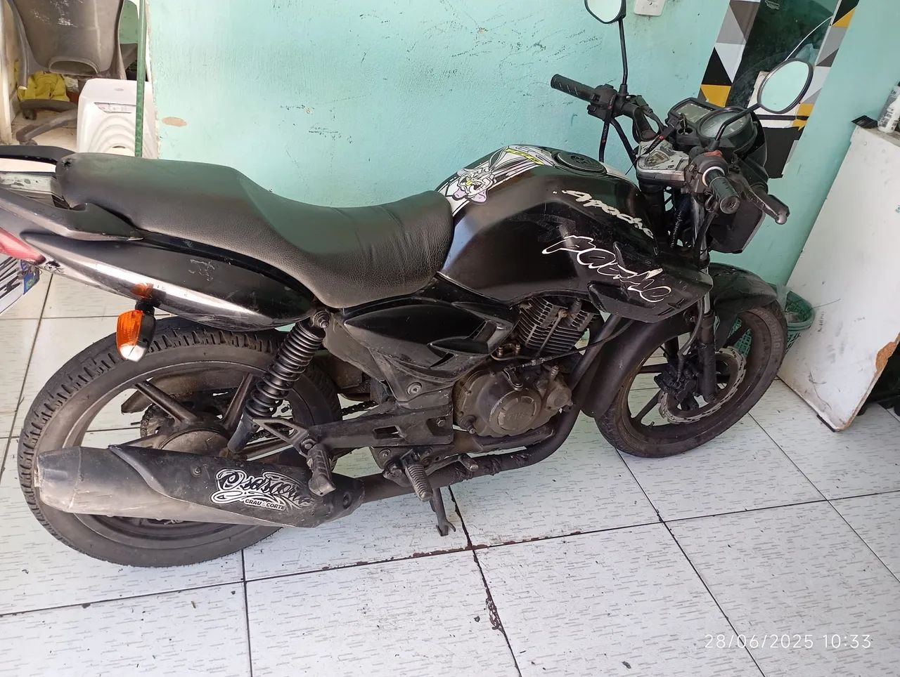 Vendo moto emplacada  - Foto 2