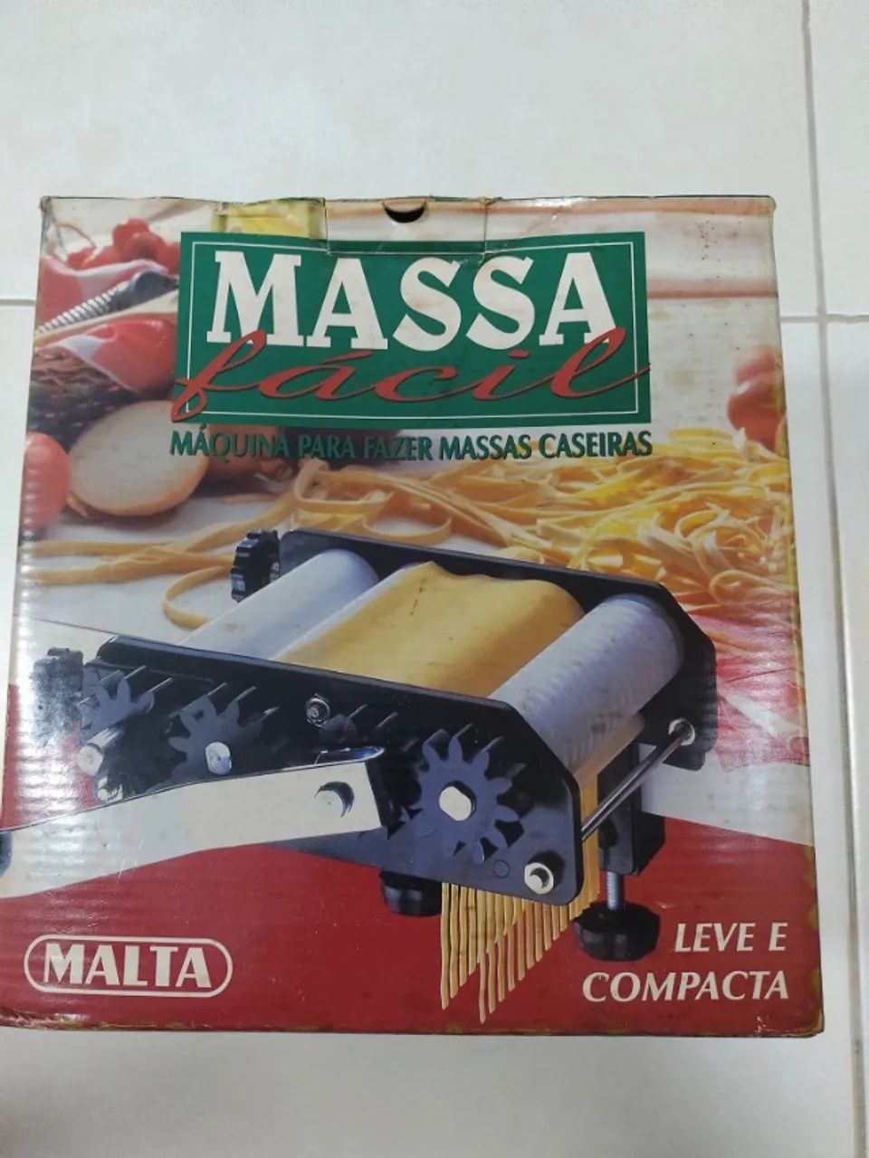 Máquina manual caseira para fazer espaguete - Foto 5