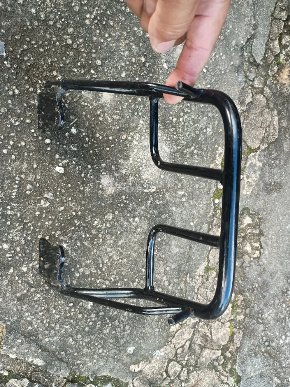 Suporte para baú de moto para factor 125 da Yamaha