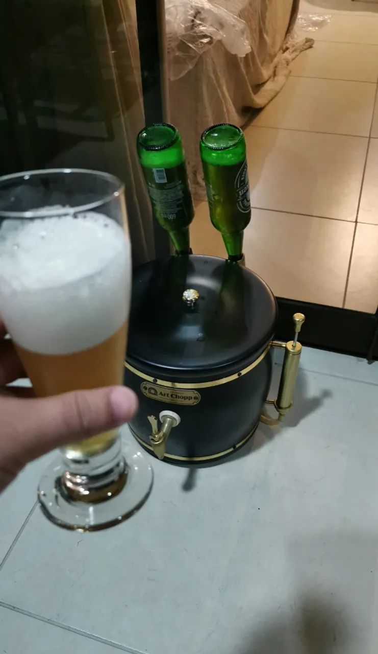 CHOPPEIRA ARTESANAL - ART CHOPP - TRANSFORME QUALQUER CERVEJA EM CHOPP - Foto 2