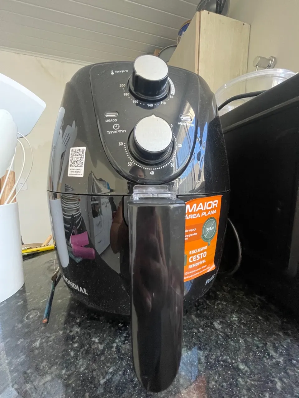 Forno elétrico Britânia + Air Fryer Mundial