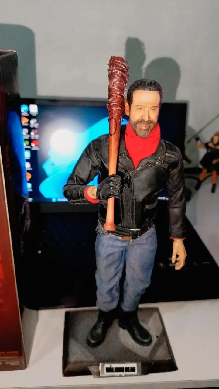 Action Figure Negan - The Walking Dead Feito a mão ! 