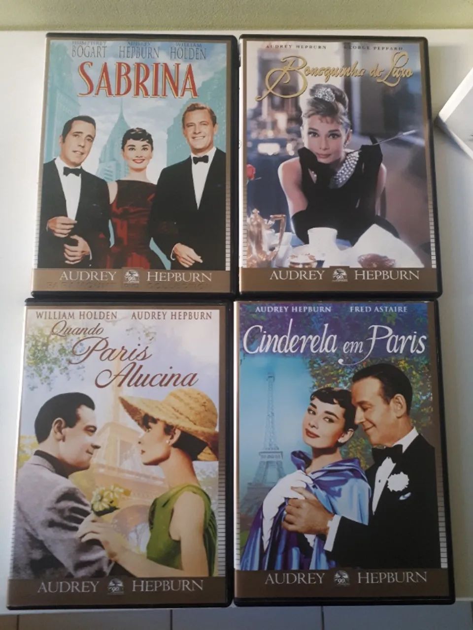  Kit 4 Filmes Audrey Hepburn um Clássico  - Foto 4