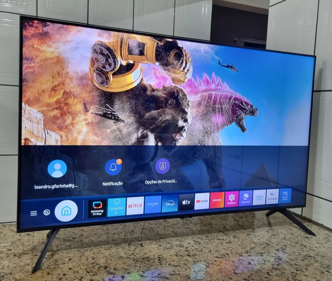 Tv smart 50" Samsung Crystal 4k com Xbox one e Alexa integrado  - Foto 2