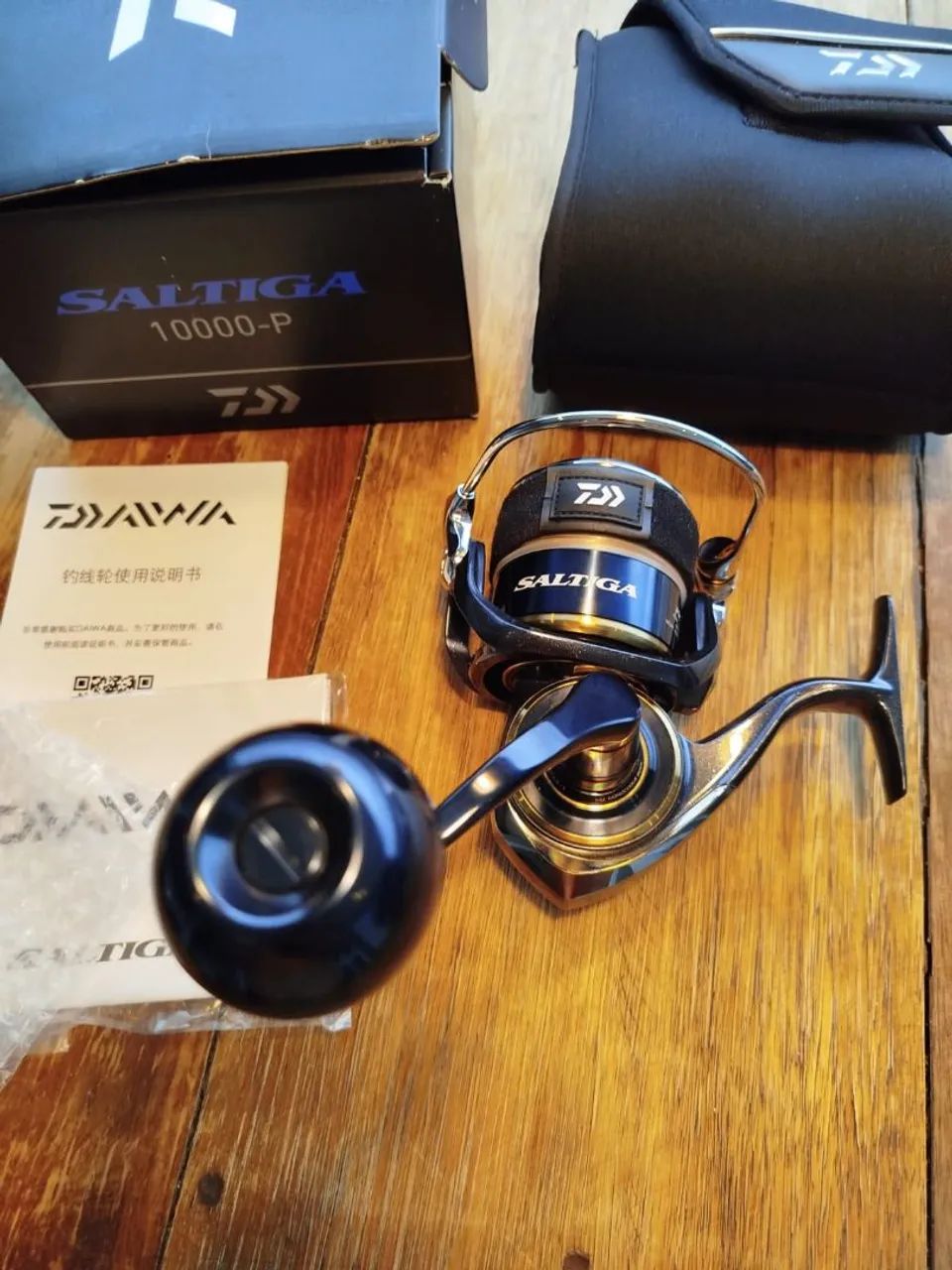 Vendo molinete Daiwa Saltiga 10000-P novo