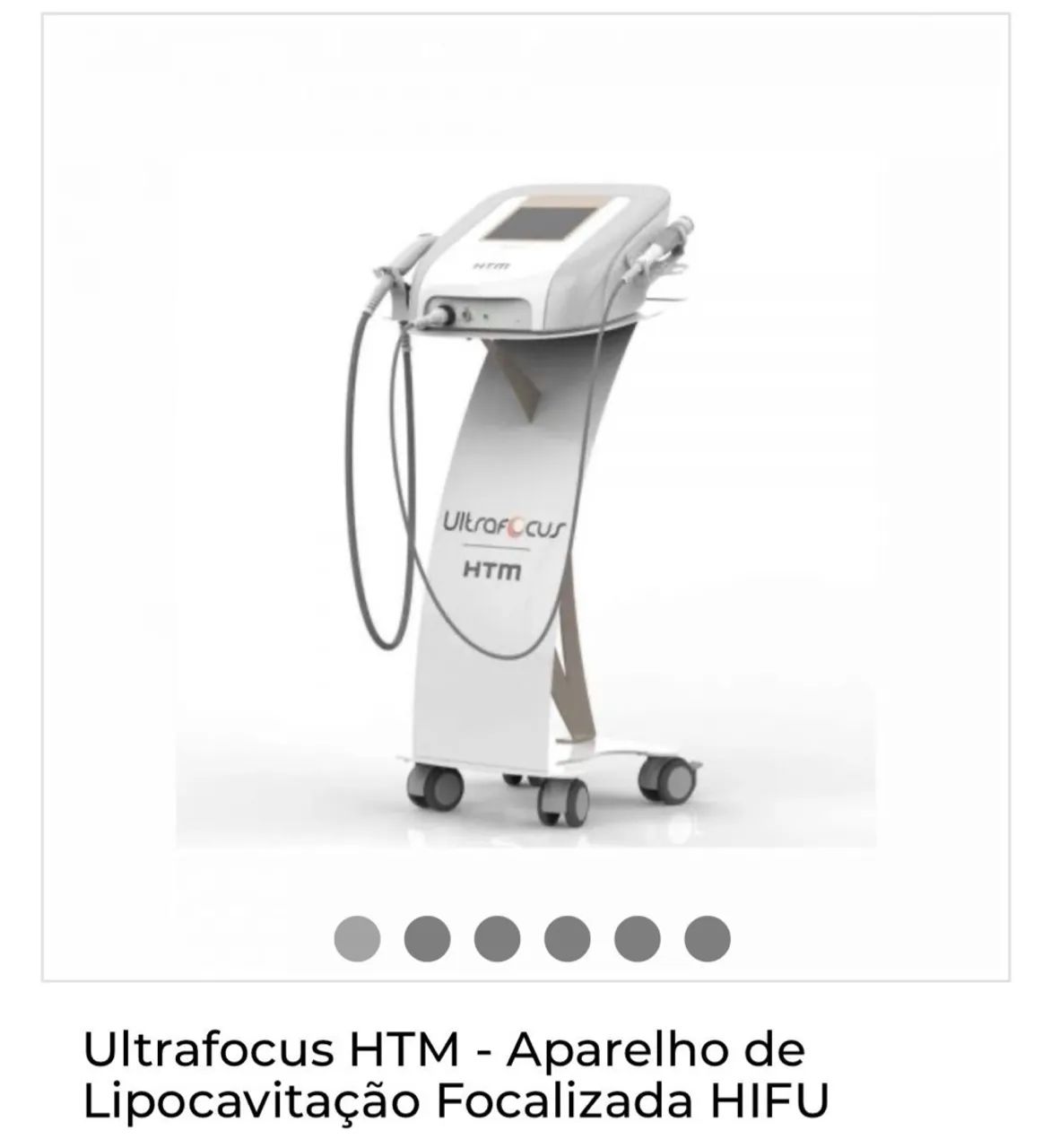 Ultrafocus HTM - Aparelho de Lipocavitação Focalizada HIFU