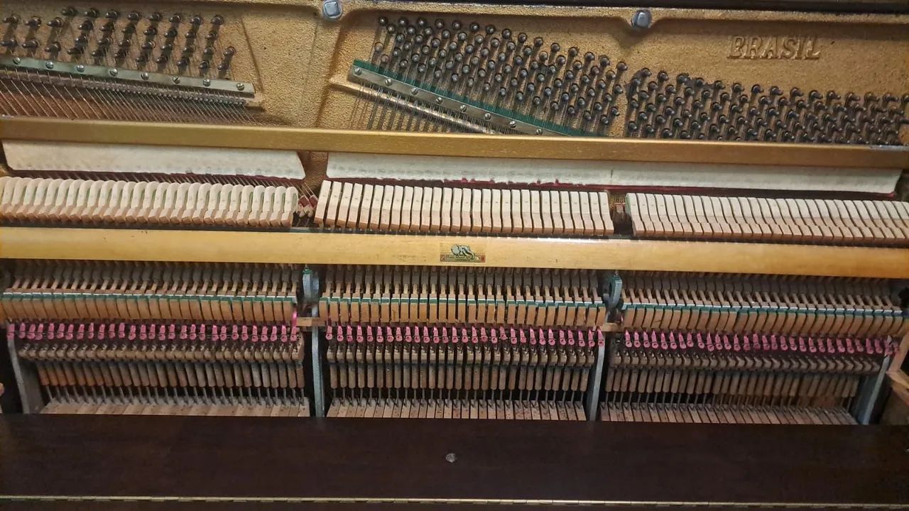 Restaurado - Piano Brasil Luxo - 1943 - Foto 4