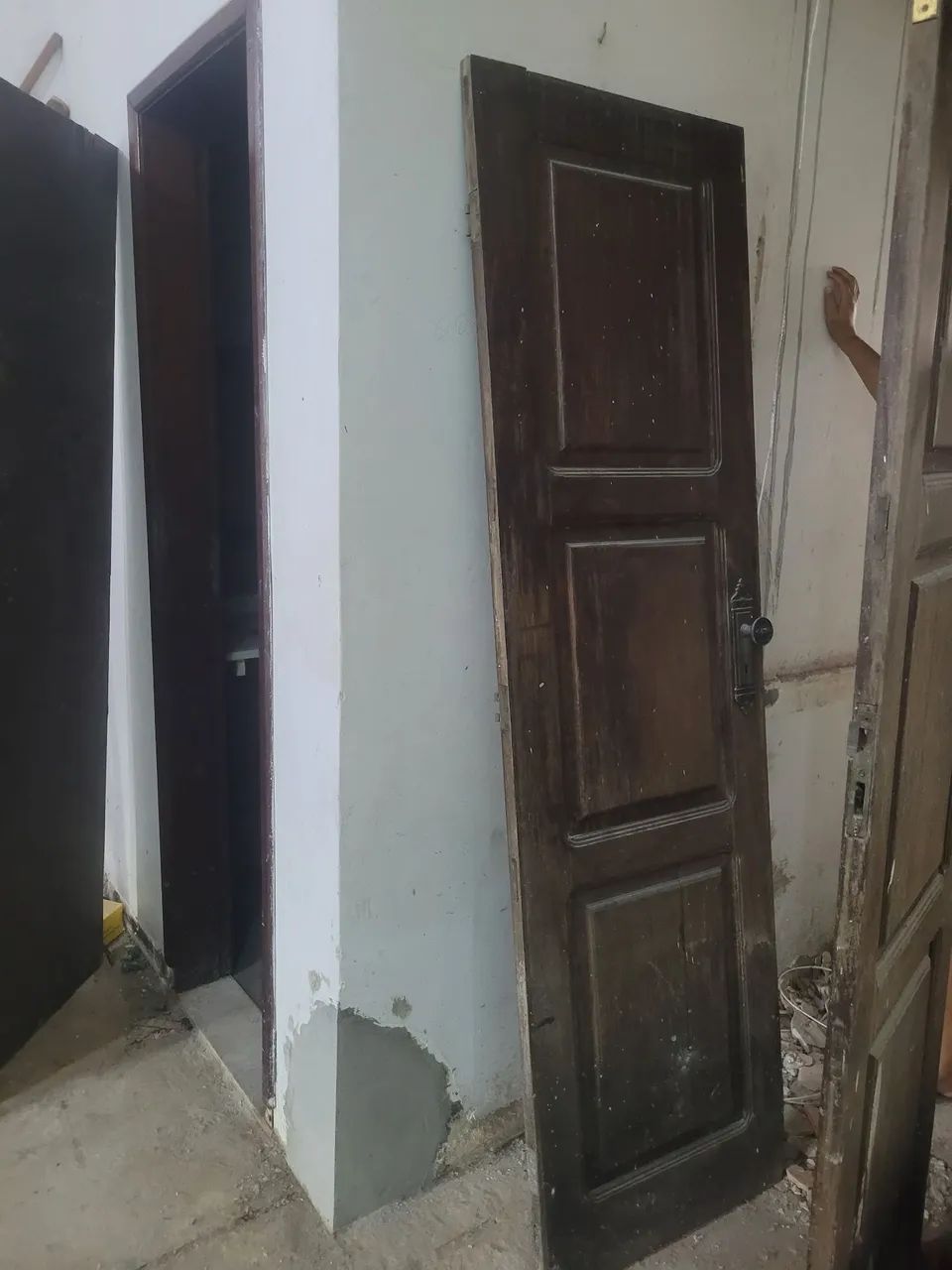 PORTA MADEIRA MACIÇA 60CM64305905286274123