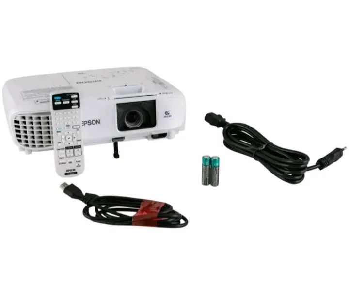 Projetor Epson PowerLite E20 XGA Portátil-Ultra Brilhante 3400 Lumens 3LCD  - Foto 2