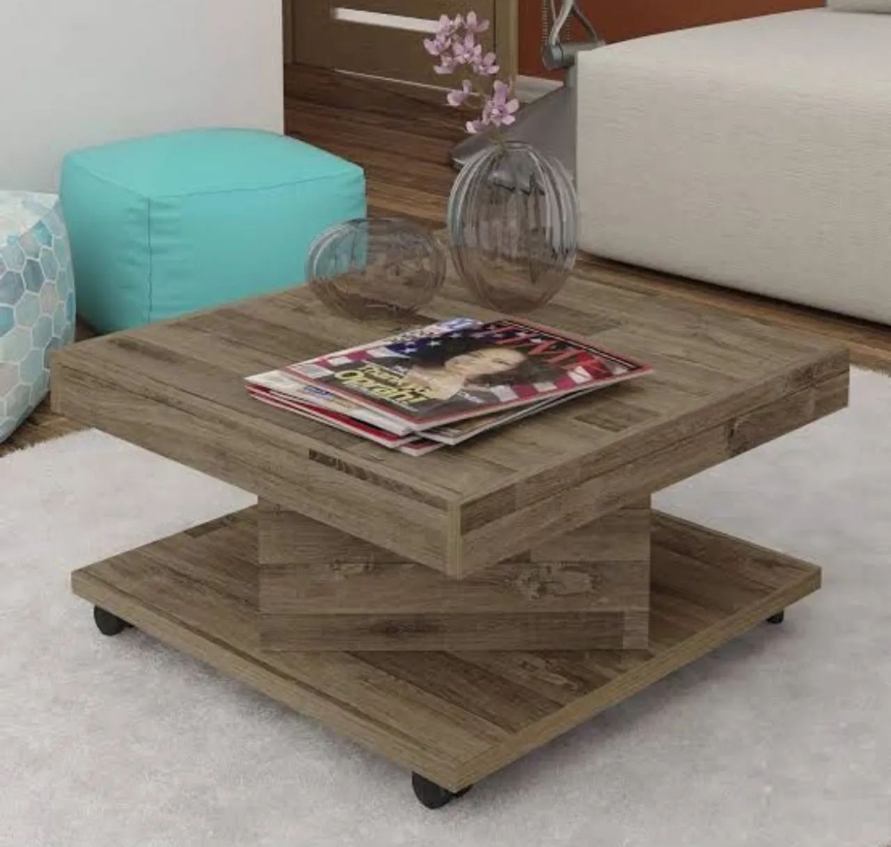 Promoção Mesa de Centro Marrom - 08/08