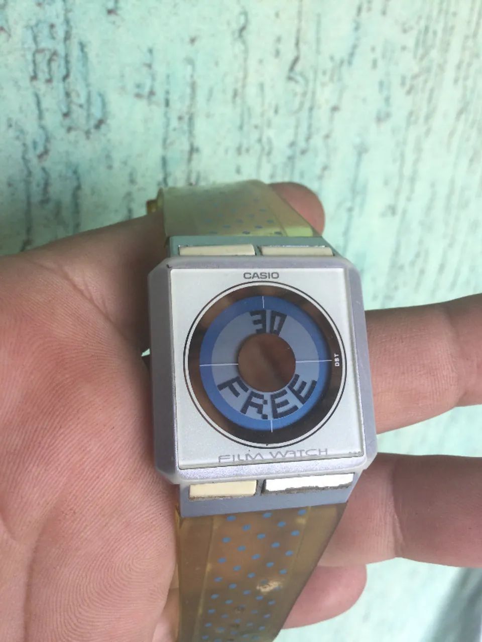 reogio antigo e raro casio film watch  fs-02 - Foto 3