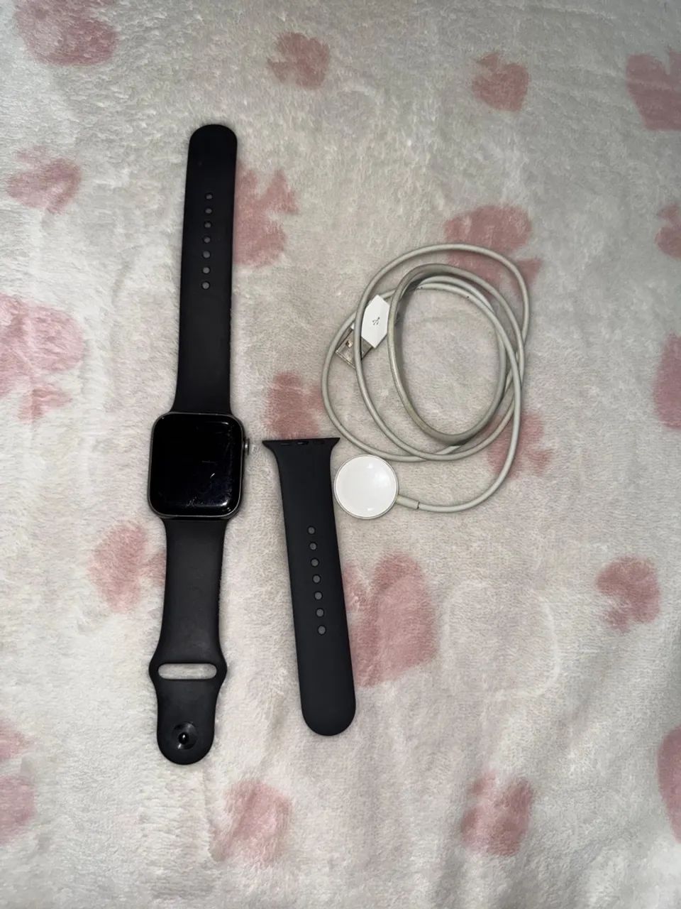 Apple Watch Series 5 44mm - Preto - Foto 4