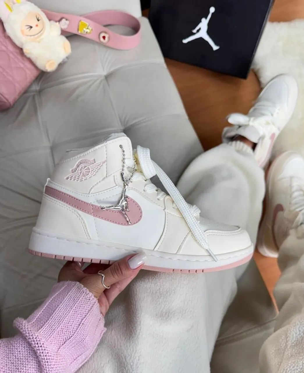 Air Jordan 1 Mid Pink - 34 ao 39