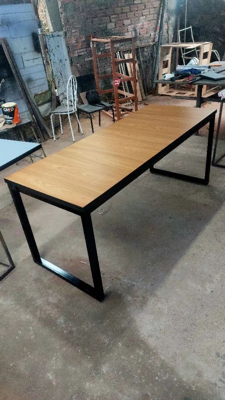 Mesa de escritório com design moderno - Foto 2