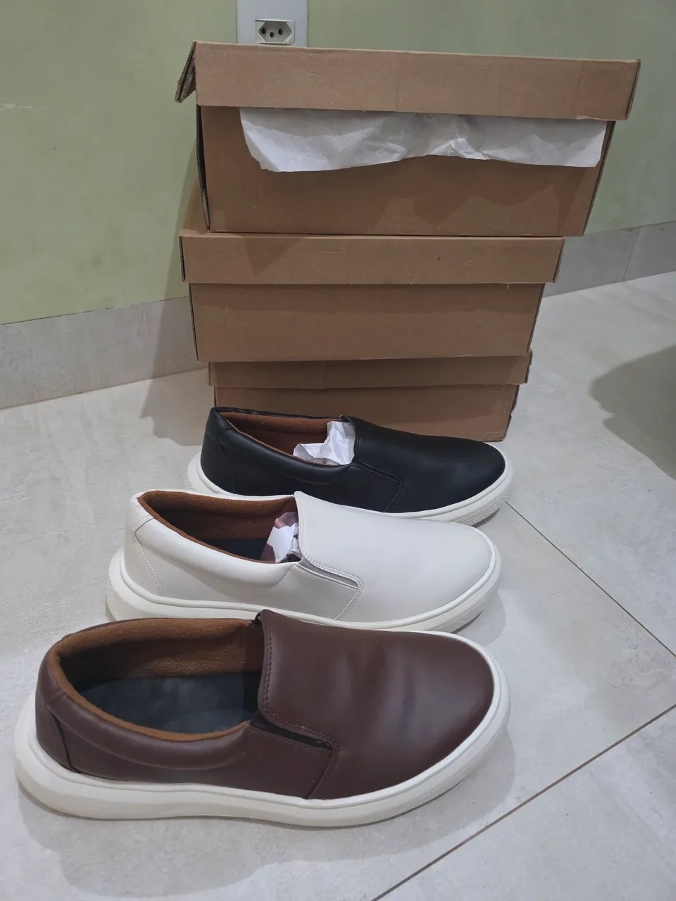 Tênis Slip On Confortáveis