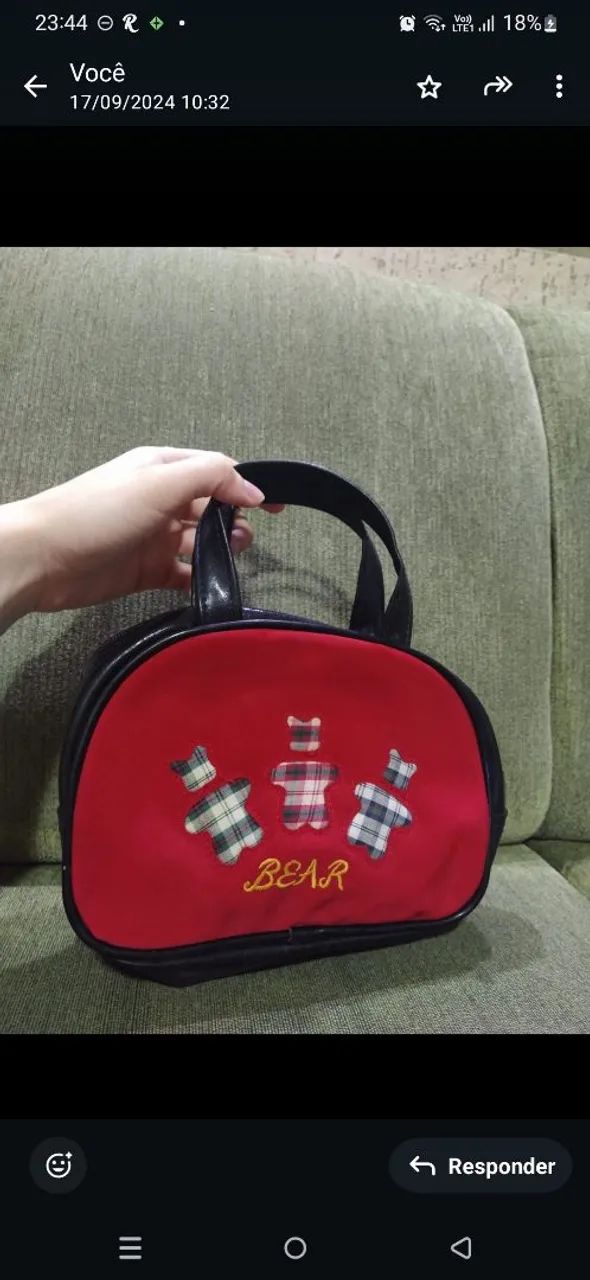 Bolsa Infantil Ursinhos