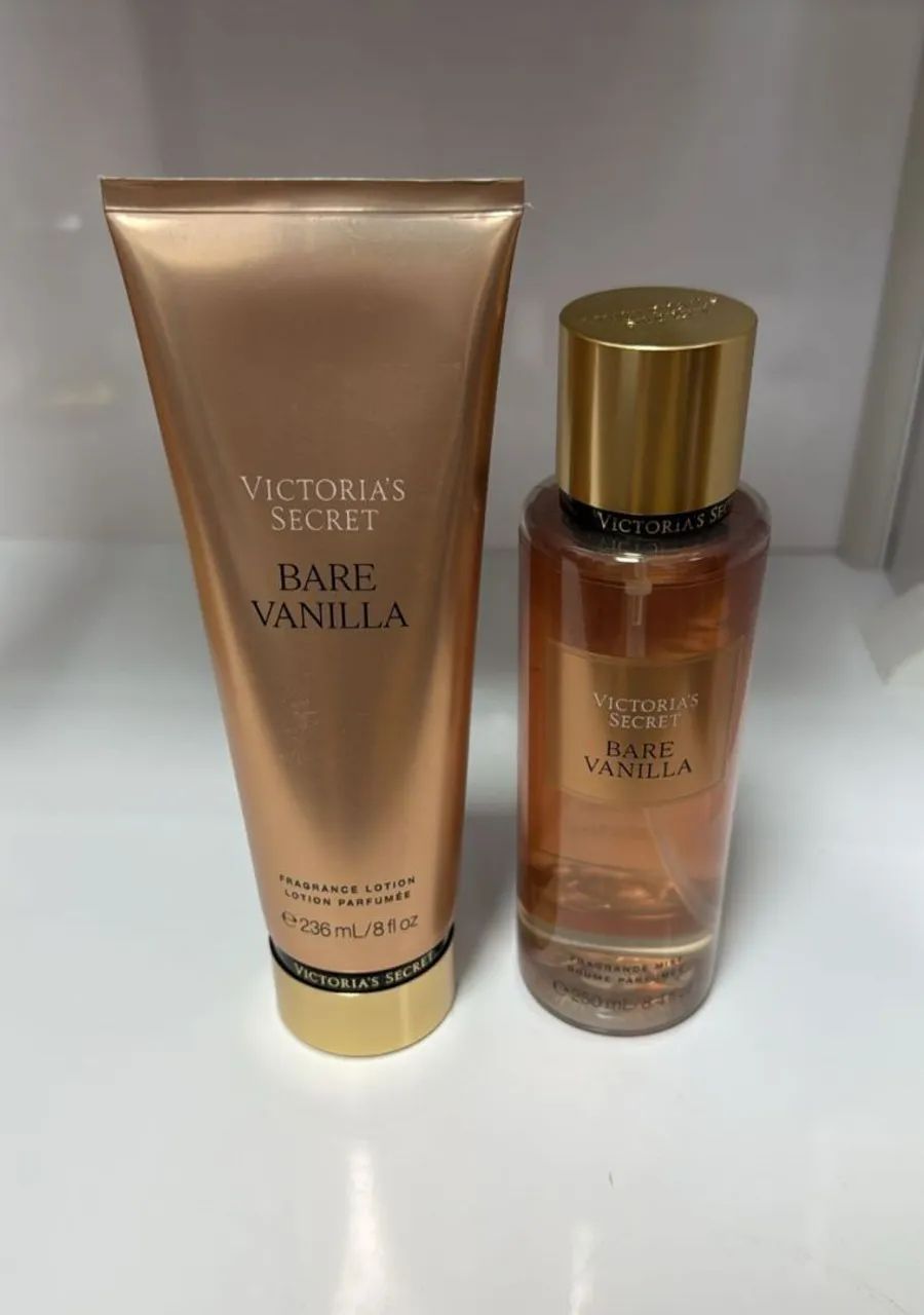 Victoria's Secret Bare Vanilla Hydrating Kit + Body Splash, Sealed