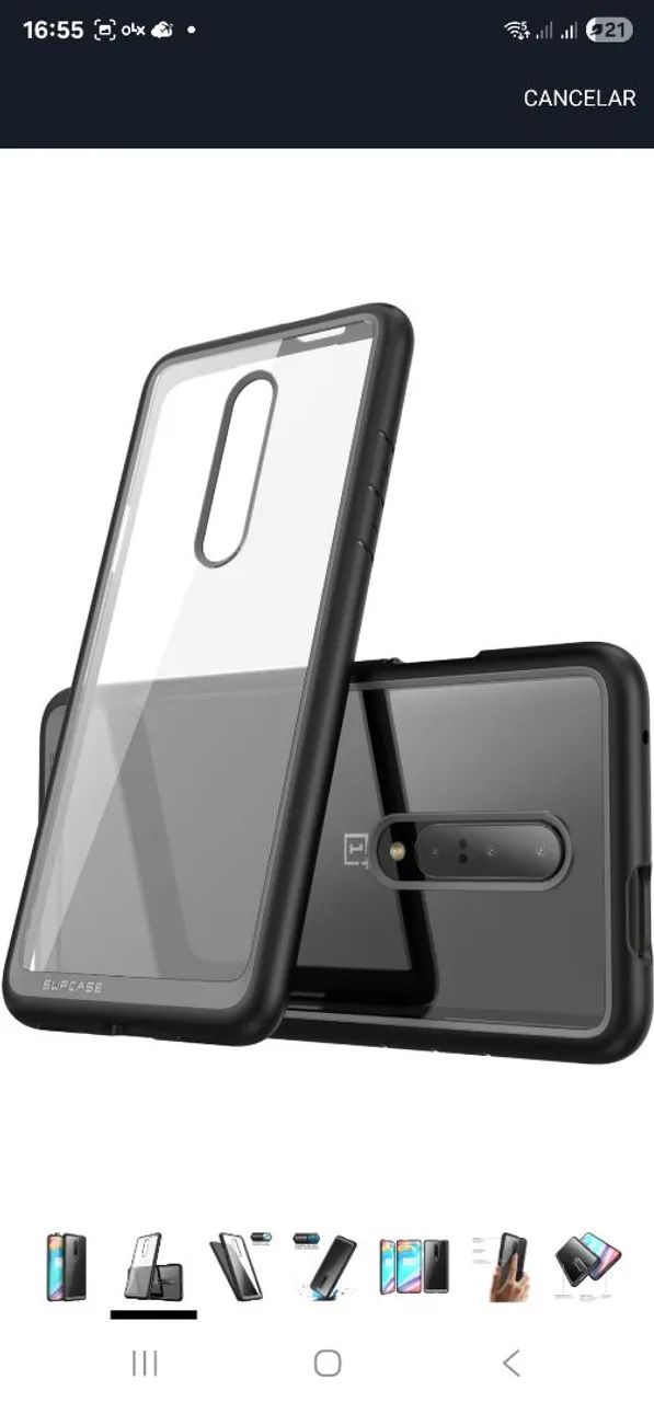 Capa de Celular Supcase Unicorn Beetle para  OnePlus 7t pro - Foto 2