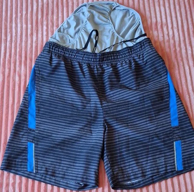 Shorts Nike Running Listrado - Forro - Foto 3