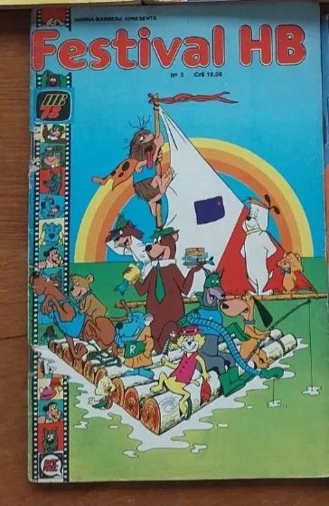 Quadrinhos festival HB n°3 da RGE impecável estado colecionavel 