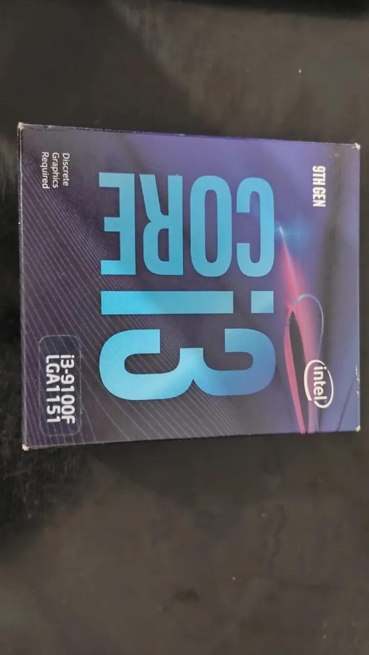 Processador Intel Core i3-9100F