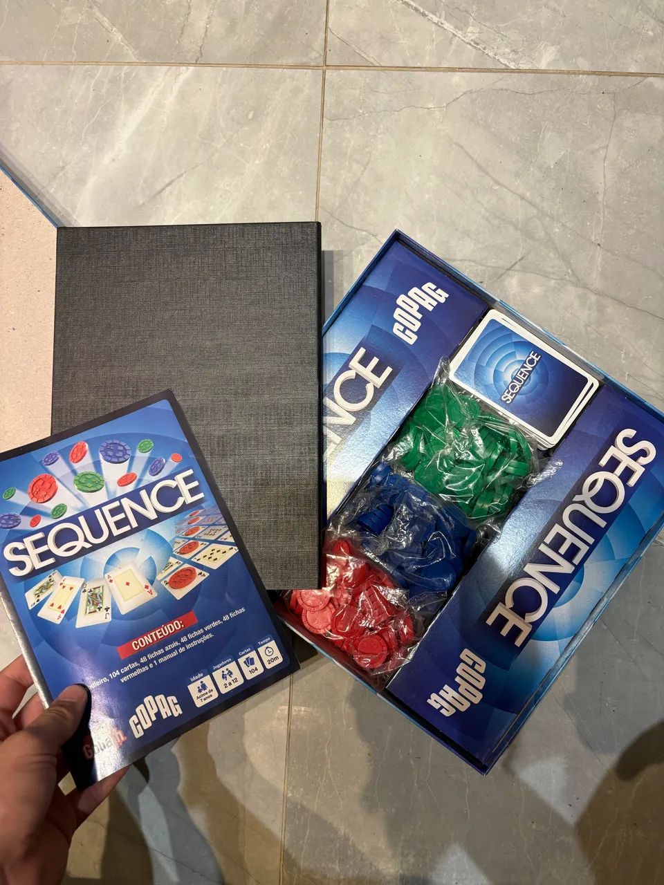 Jogo de tabuleiro Sequence-Copag - Foto 4
