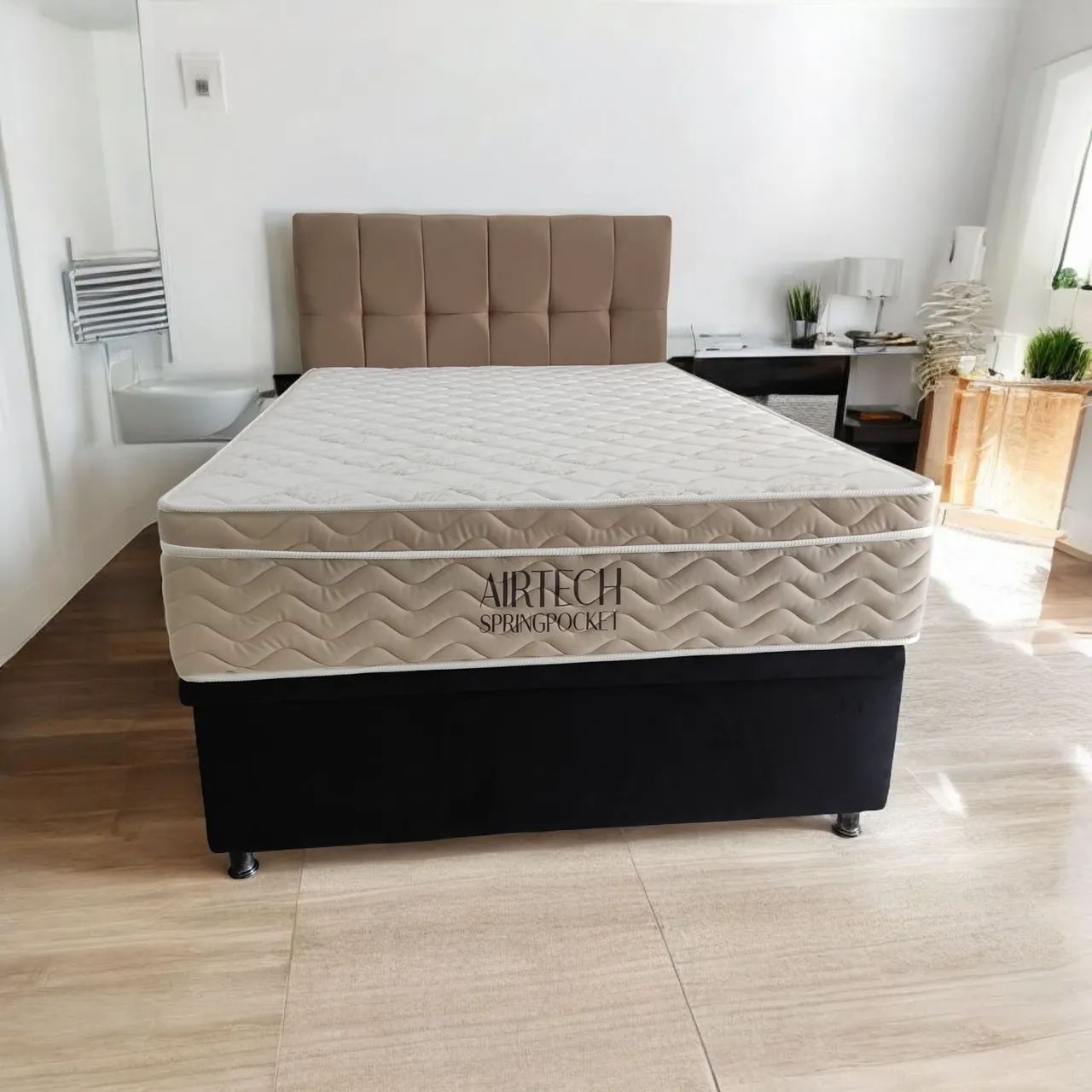 Cama Box Casal Airtech Springpocket