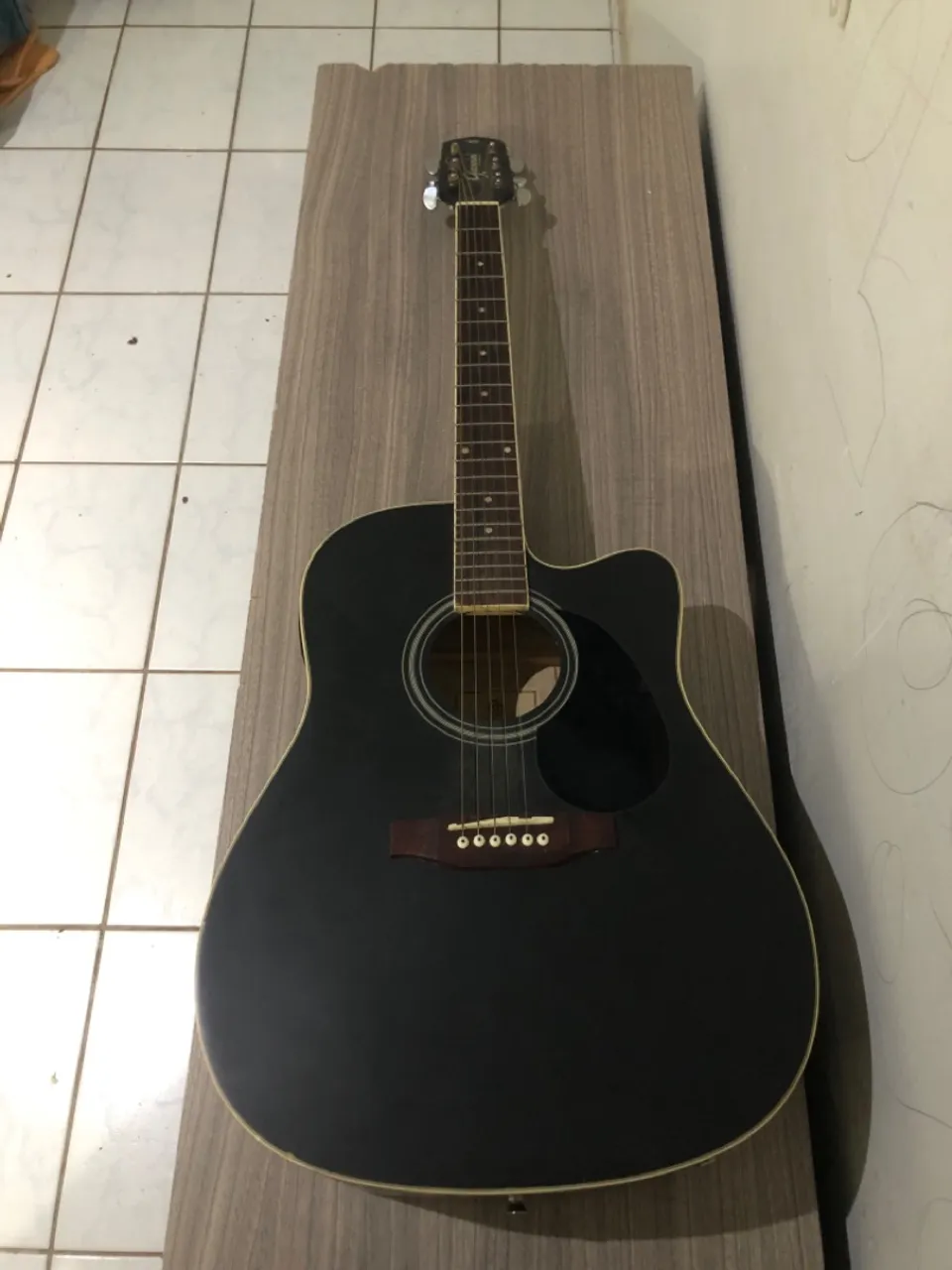 Violão Acústico Preto
