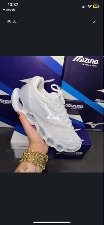 Tênis Mizuno Wave Prophecy 10 Branco