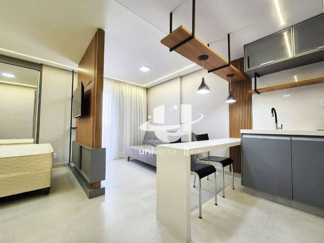 Studio com 1 quarto para alugar, 33 m² por R$ 2.400,00/mês - Centro - Juiz de Fora/MG