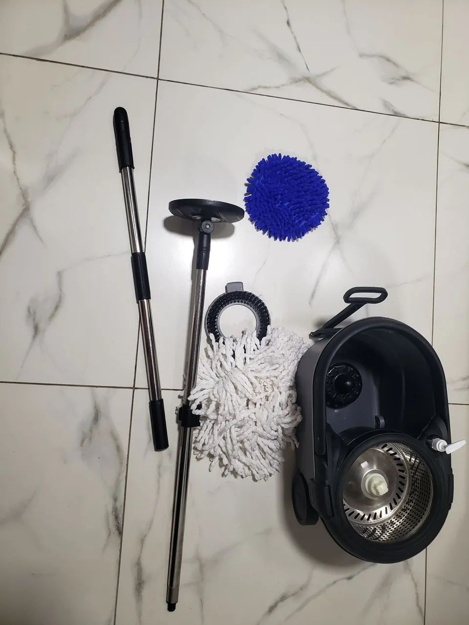 Mop Giratório de aço para Limpeza Condor Perfect Pro - Foto 2