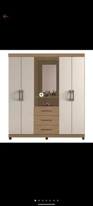 Guarda-Roupas de Casal em MDF - Foto 2
