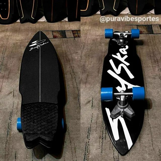 Skate Swelltech Molas Magnésio Simulador surf Carver SmoothStar