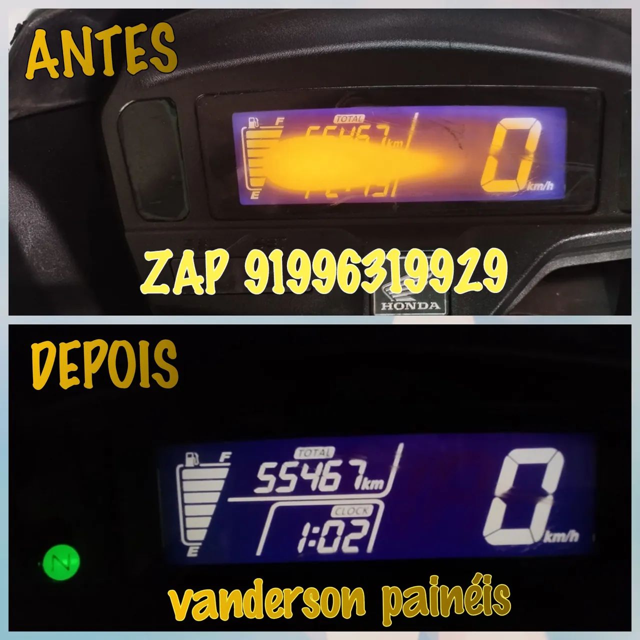 Painel de moto  - Foto 4