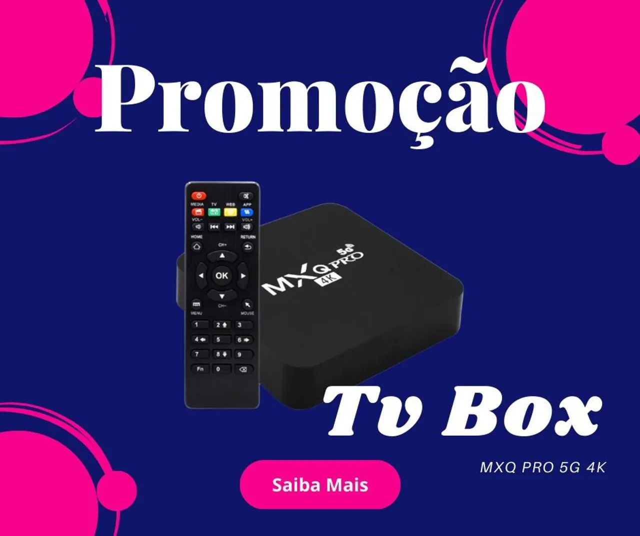 Aparelho box tv smar 