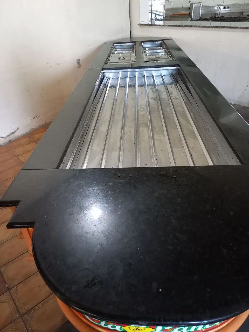 Buffet self-service em aço inox DOAÇÃO PARA RETIRAR - Foto 3