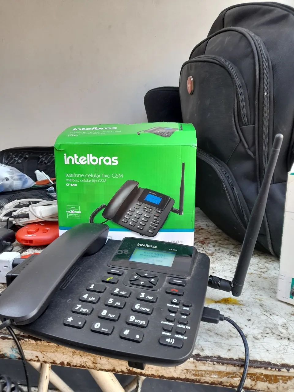 Telefone Fixo com Celular Intelbras CF 4201