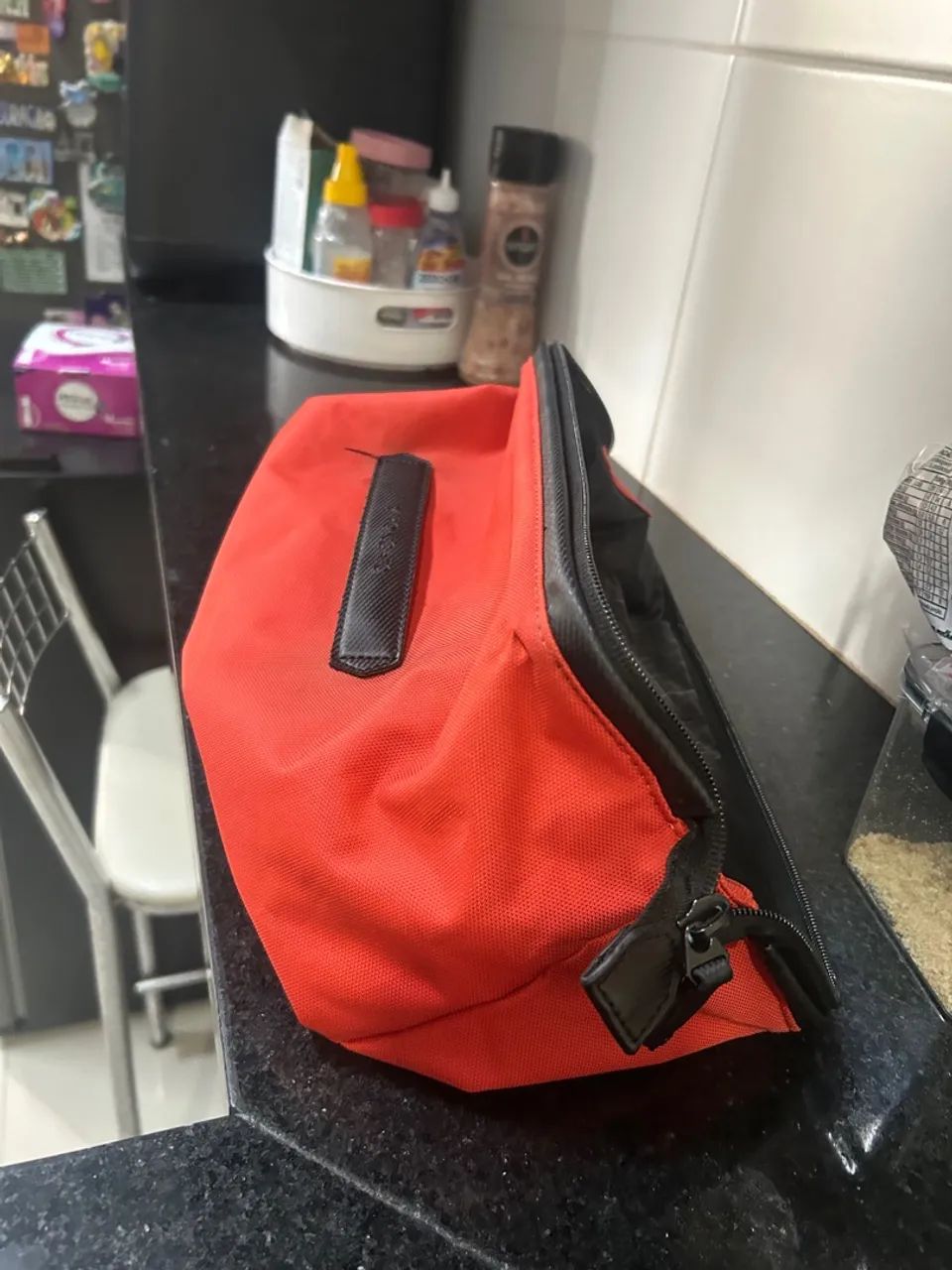 Necessaire Masculina Vermelha Roncatto