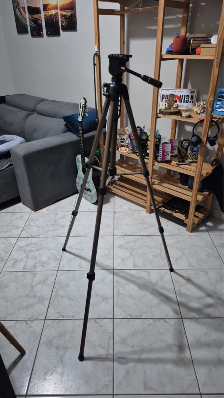 Tripé para Câmera Profissional - Estabilidade e Qualidade - Foto 2
