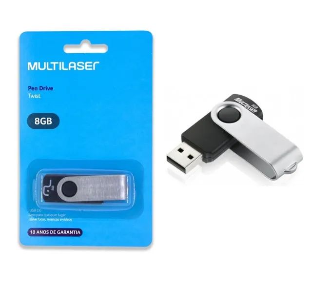 Pen Drive Multilaser Twist 8 GB