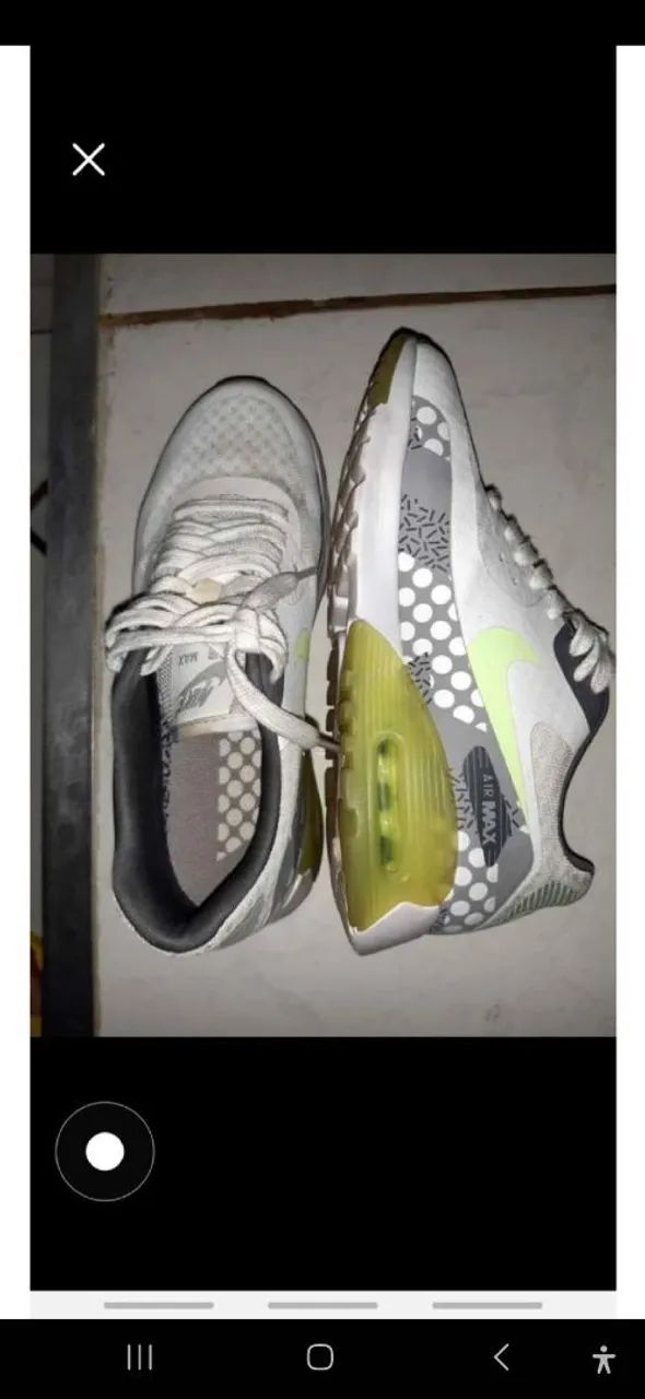 Tênis Nike Branco pra hoje  - Foto 3